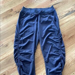 Athleta Joggers with Ruched Detail